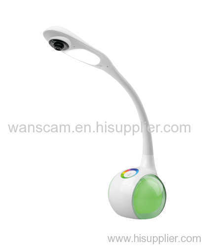 Wanscam H.264 720P 2 Way Audio smart desk lamp p2p ip camera
