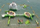 Amazing Inflatable Water Parks Green White Inflatable Aqua Park Water Toys