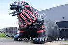 Anti - UV Inflatable Amazing Bouncy Castle Black Large Bouncy Jumping Castle