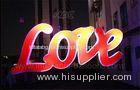 Wedding Decorative Love Inflatable Letters PVC Air Tight Lighting Letters