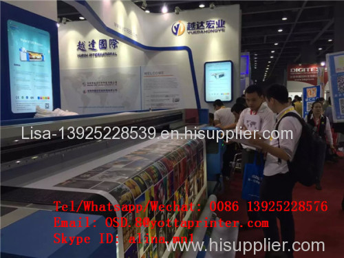 PVC Flex Banner all-in-one printer Inkjet uv flatbed flex banner hybrid printers with high resolution