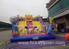 Amusement Park Big Commercial Inflatable Slide With Spongebob Theme
