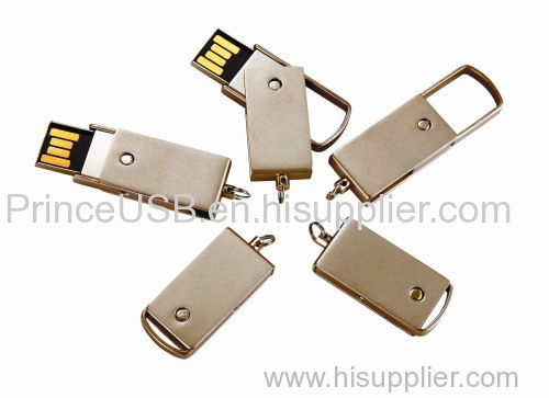 High Quality Metal USB Flash Drive with Key Chain 8GB USB Flash Drive Made in China