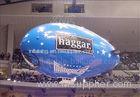 PVC Blue Inflatable Advertising Balloons 4m Indoor Inflatable Remote Controlled Airship
