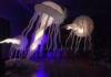 Concert Decoration Inflatable Jellyfish Balloon With Lights Digital Printing EN71