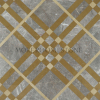 Polished Customized Design Water-jet Marble Tile for Floor Decoration