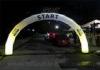 Outdoor Advertising Inflatable Entrance Arch Oxford Cloth Door Arch With LED Light
