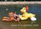0.18mm Water Rider PVC Inflatable Products Waterproof Inflatable Lion