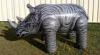 Full Printing Giant Inflatable Rhino Grey 0.2mm PVC Inflatable Rhinoceros