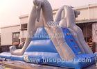 Wet Dry Inflatable Bouncer Slide Volcano Fashion Swimming Pool With Slides