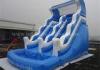 Childrens Inflatable Slip N Slide With Pool 1000D For Amusement Park Fire Resistant