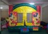 Digital Printing Mickey Mouse Inflatable Bounce House With Changeable Banner For Kids