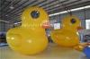 22 OZ PVC Inflatable Water Toys Giant Inflatable Yellow Duck For Advertising