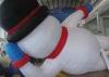 Commercial Inflatable Cartoon Characters White Inflatable ChristmasSnowman