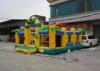 Safety 0.55mm PVC Tarpaulin Inflatable amusement park With Fish Shark