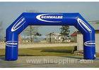 Party / Events Logo Printed Advertising Inflatable Arch Double And Quadruple Stitching