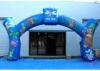 0.4mm PVC Tarpaulin Advertising Inflatable Arch Nice Animal Printing For Promotion