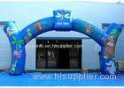 0.4mm PVC Tarpaulin Advertising Inflatable Arch Nice Animal Printing For Promotion