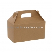 Gable Box Flat packed Medium Brown