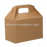 Gable Box Flat packed Medium Brown