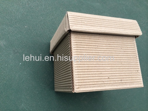 Mini Corrugated Posy Box Natural  corrugated craft gift packaging box