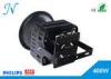 Black 400W Warehouse PHILIPS Osram Led High Bay lighting With 25 / 60 / 90 Beam Angel
