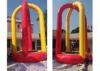 Custom Printed Soft Inflatable Bungee Trampoline For Playground