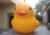 Weather - Resistant Interesting Inflatable Yellow Duck Air Tight / Sealed With Logo Printing