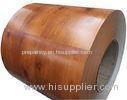 Wood / Stone Grain Pattern Galvanised Steel Coils Anti - Rust For Building