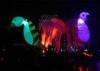 Oxford Cloth Decorative Inflatable Sea Horse Balloons With Led Lights Inside