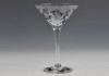 Martini Stemware Hand Painted Drinking Glasses / Hand Painted Glassware