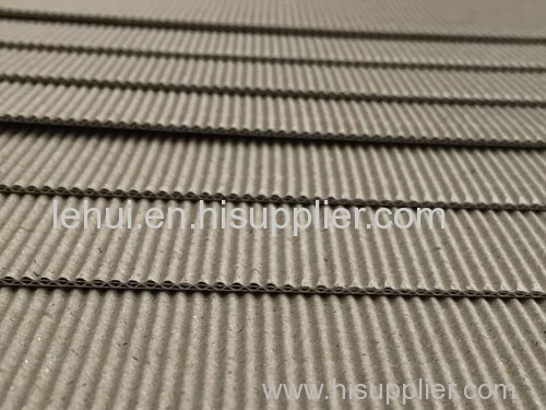 Grooved corrugated paper service