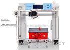 White Nozzle Large Area 3D Printer Heated Bed Home Use SD Card 8GB