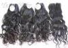 Double Layer Lustrous 100% Brazilian Virgin Hair Weave With Natural Color