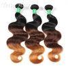 Peruvian 7A Grade Virgin Hair / Double Weft Human Hair Weave