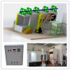 Automatic powder coating spray booth