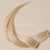 Long Lasting Pre Bonded Virgin Hair Extensions / Beauty Straight Hair Weft