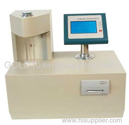 Automatic Pour and Solidifying Point Testing Instrument for Petroleum Products