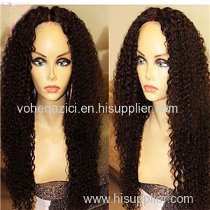 Brazilian Human Hair Full Lace Wig Jerry Curly