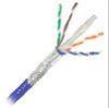 Tinned Copper 4 Pairs Netwroking Cat6 SFTP Cable with Braid Shield