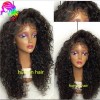 Peruvian Human Hair Lace Front Wig Curly