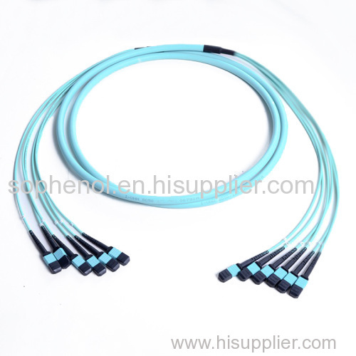 Multi-fiberTrunking Cable MPO-MPO Fiber Optic Assemblies Patch Cord