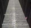 HPL / PVC Finish Perforated Raised Floor Tiles High Pressure Plywood Perfect Packing