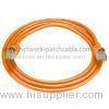 Video System Orange Utp Cat 5E Patch Cord Rj45 Category 5E Ethernet Cable