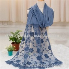 Fashion Lace Scarf To Show The All Charm Of Lady