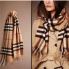 Acrylic Imitation Cashmere Stripe Or Plaid Scarf