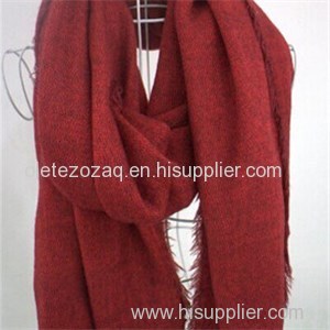 Imitation Cashmere Solid Scarf