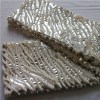 Faux Fur Scarf With Gold Or Silver