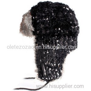 Thick Faux Fur Leifeng Hat With Earflap And Boutique Snow Hat