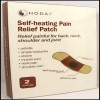 self heating pain relief patch